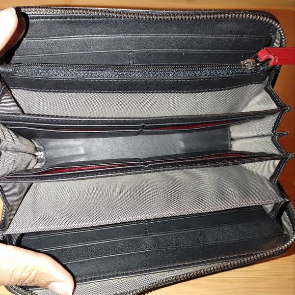 Fabric clutch wallet - Picture 4 of 8